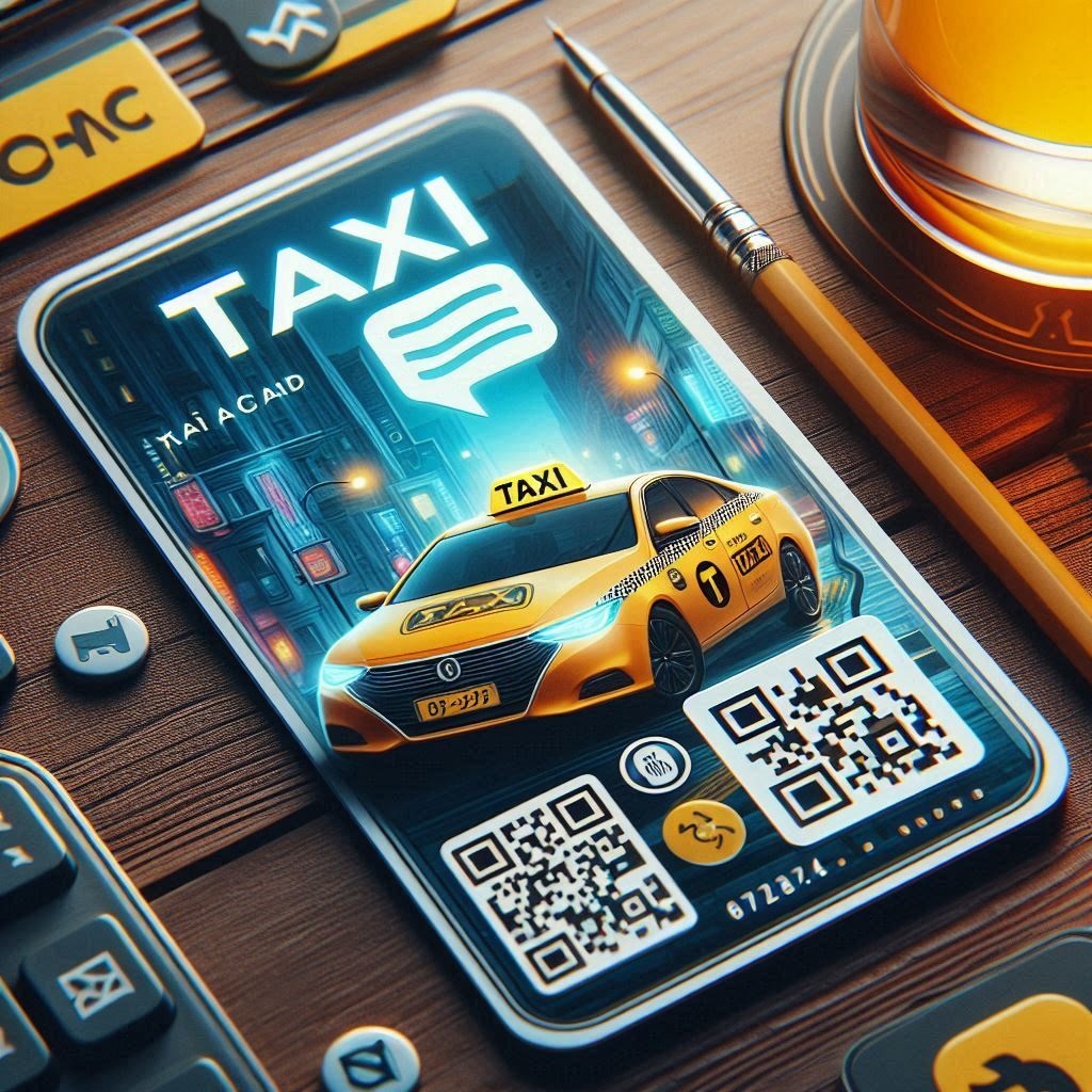 QR kód a NFC tag pre priamy link na hodnotenie taxislužby